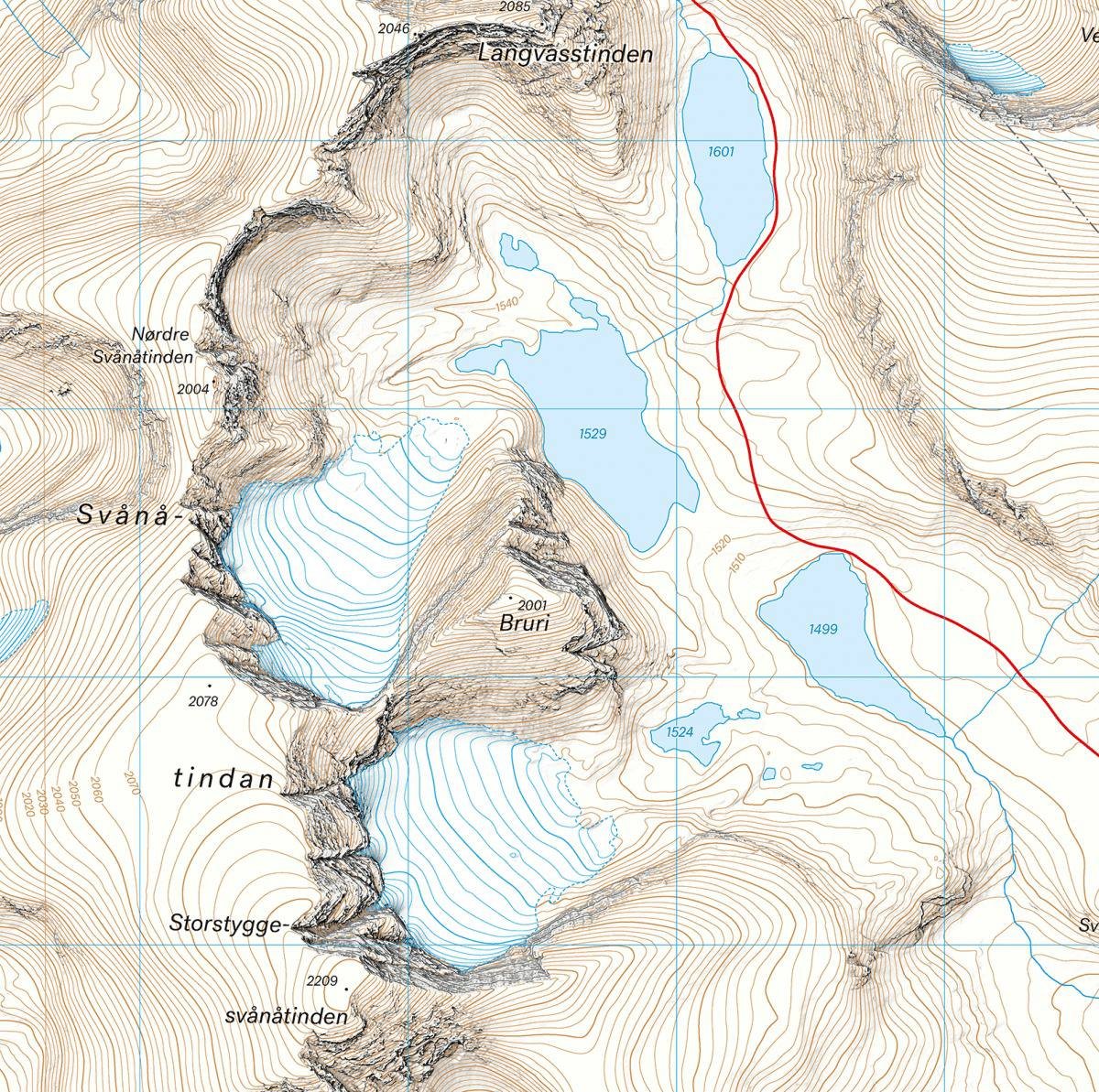 Calazo Høyfjellskart Dovrefjell
