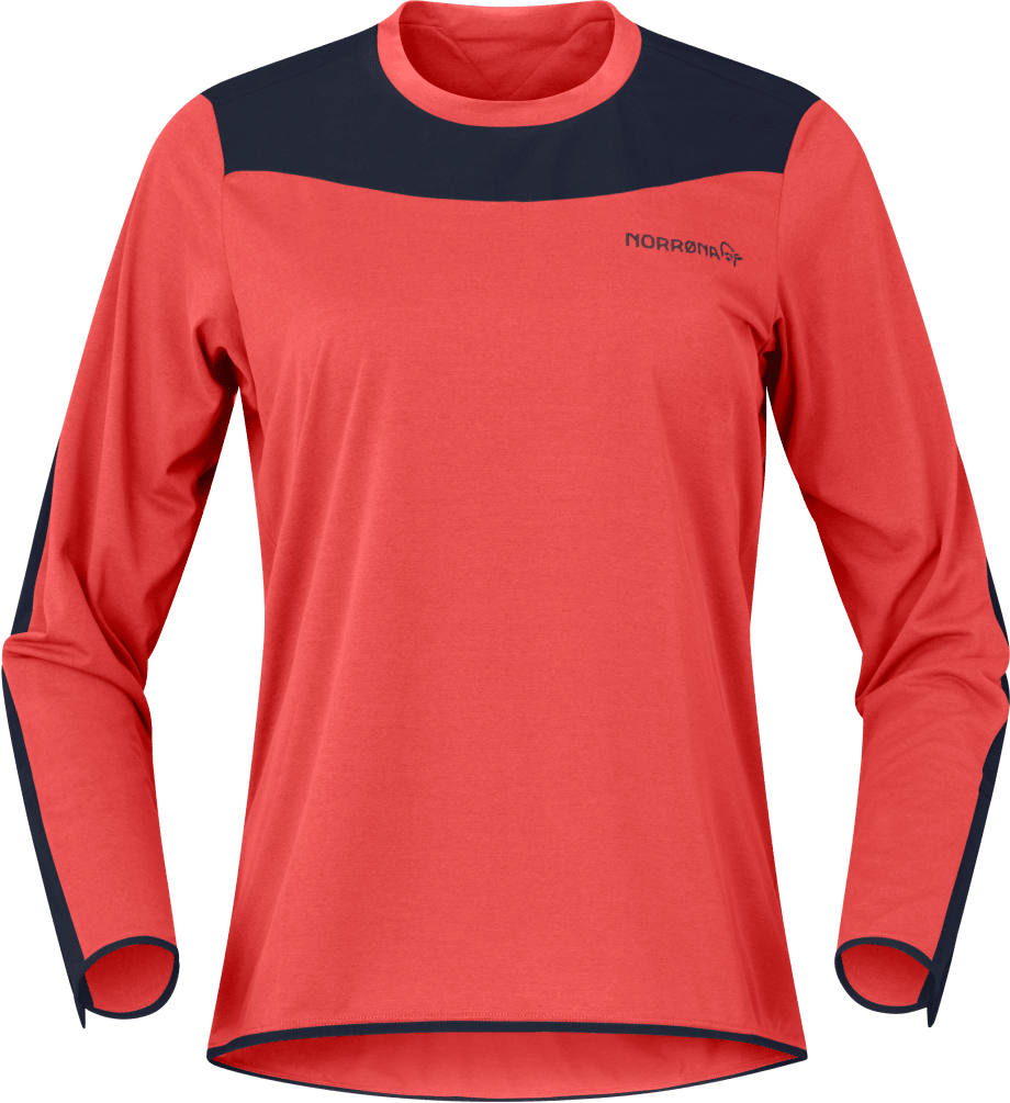 Norrøna Skibotn Equaliser Tech LS W's paprika red L
