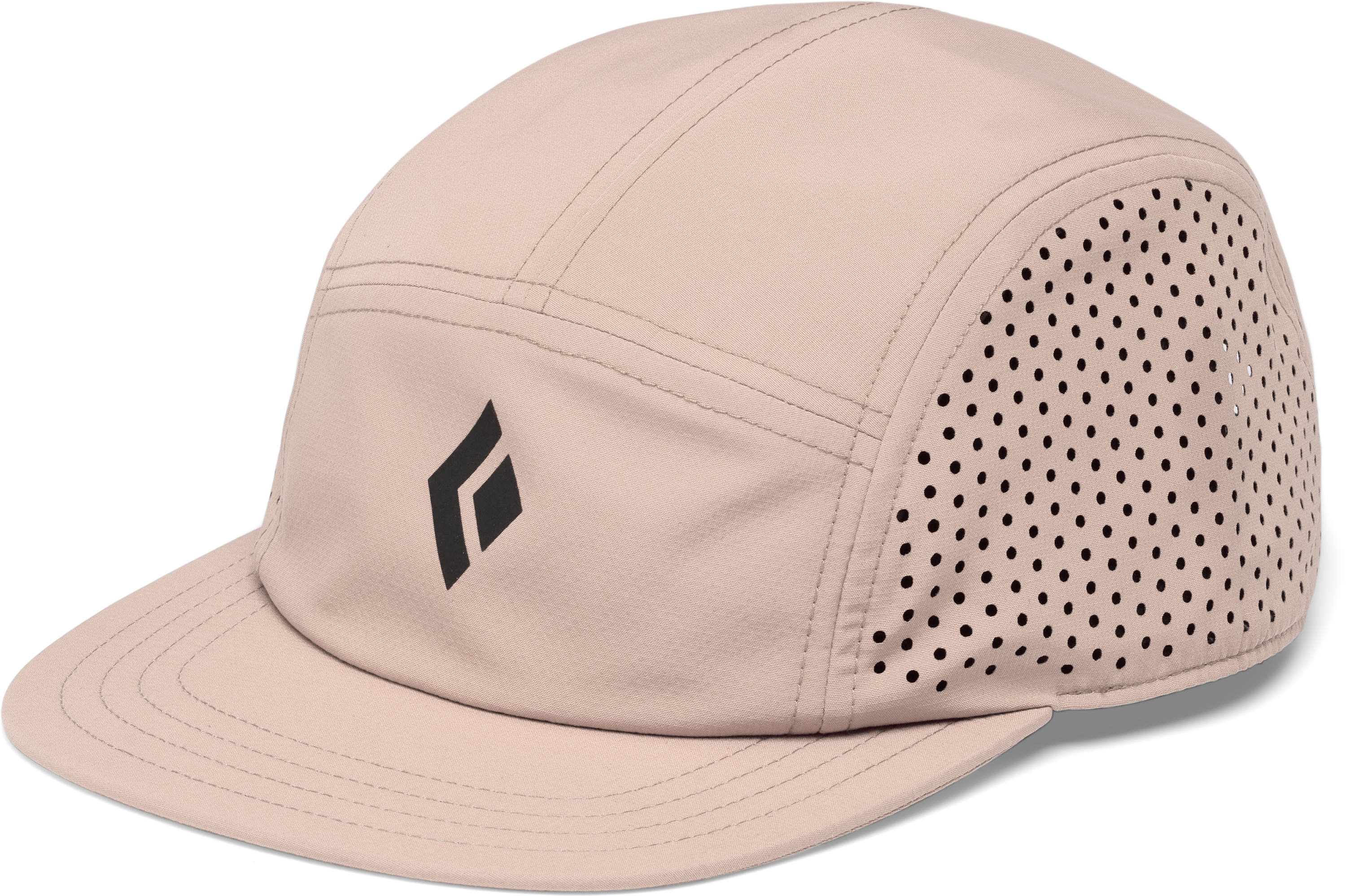 Black Diamond 5-Panel Cap pale mauve-black icon logo