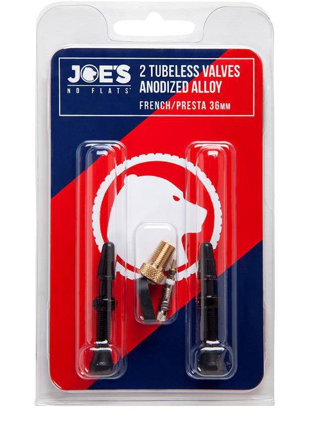 Joe's Tubeless Prestaventil ALU 48mm Par