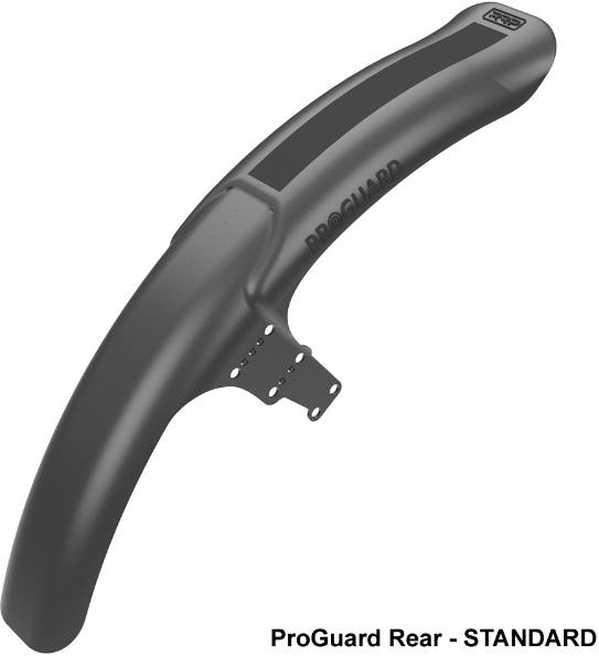 RRP ProGuard Rear STD Bakskjerm Sort
