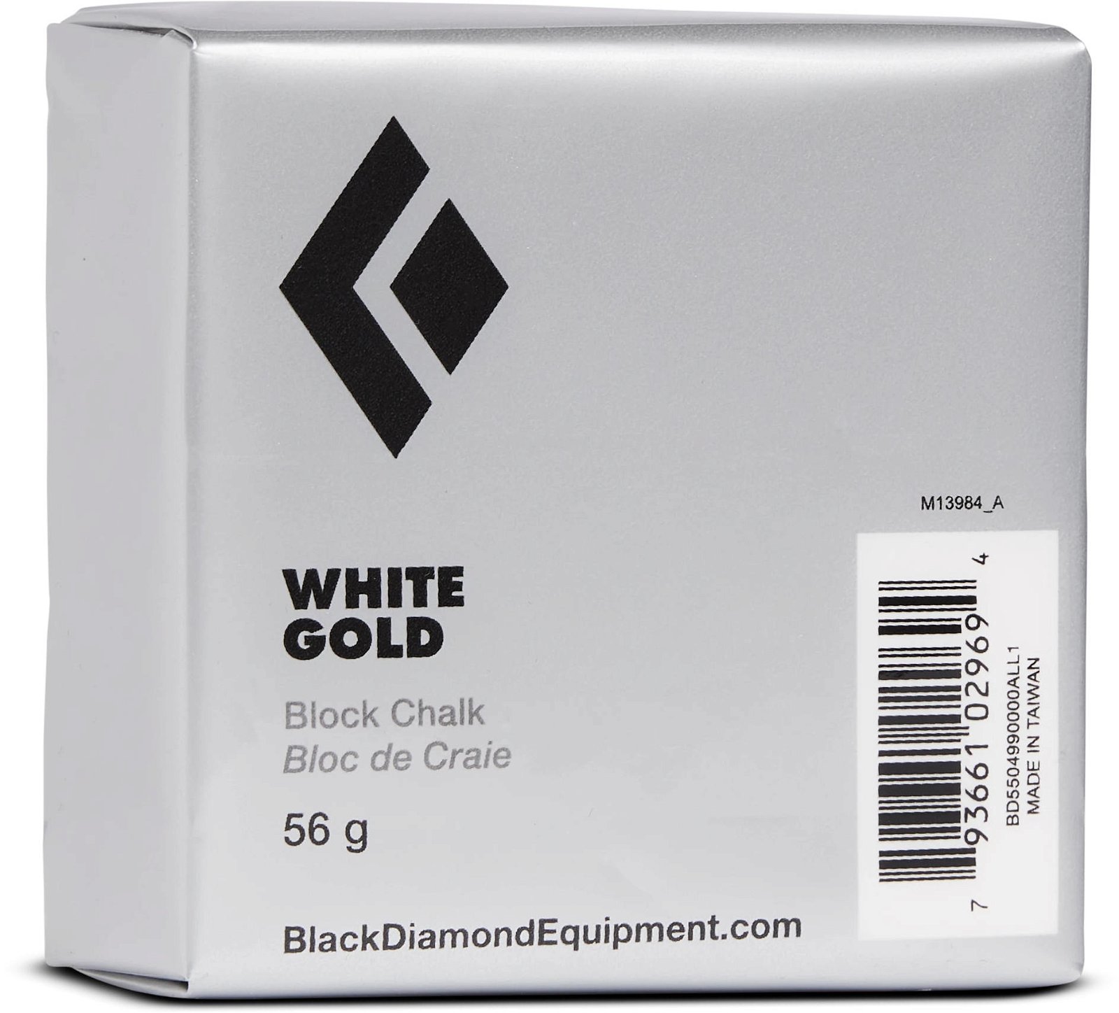 Black Diamond White Gold Block