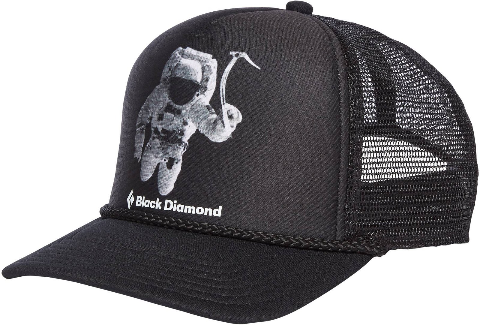 Black Diamond Flat Bill Trucker Hat