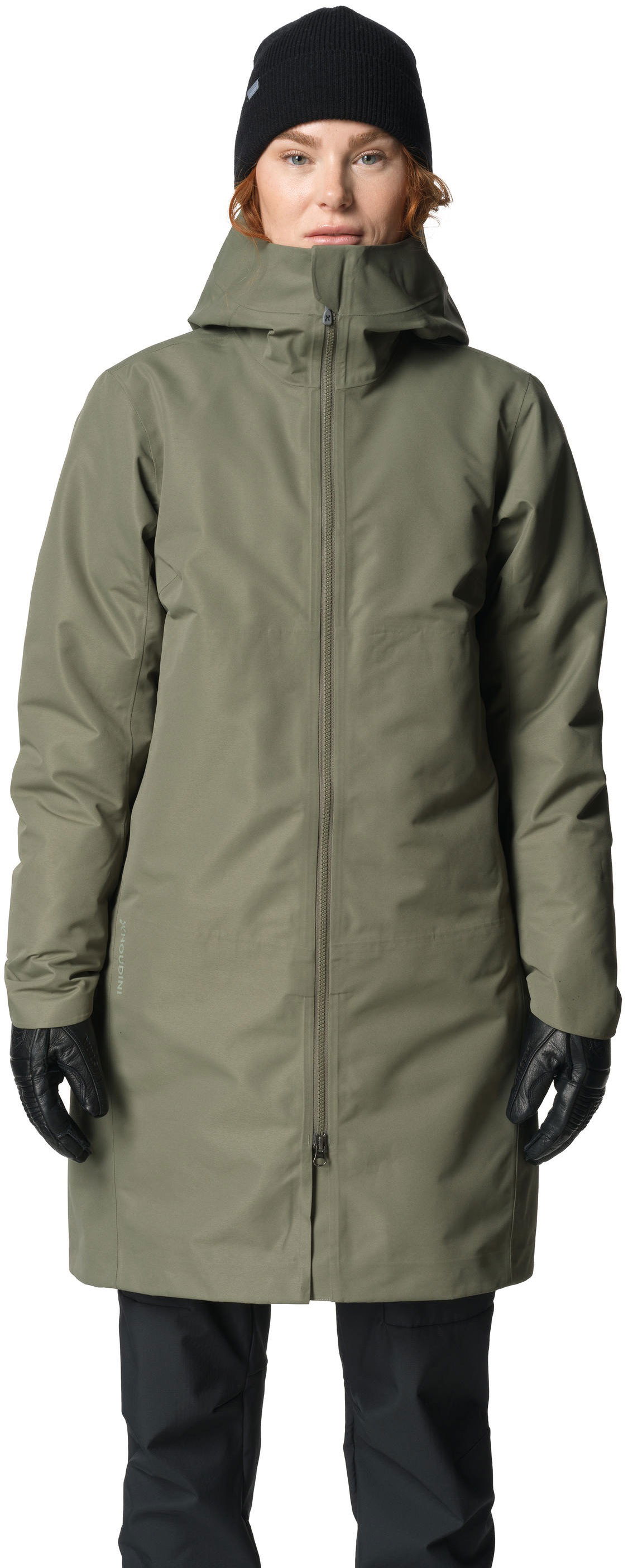 Houdini One Parka W's sage green S