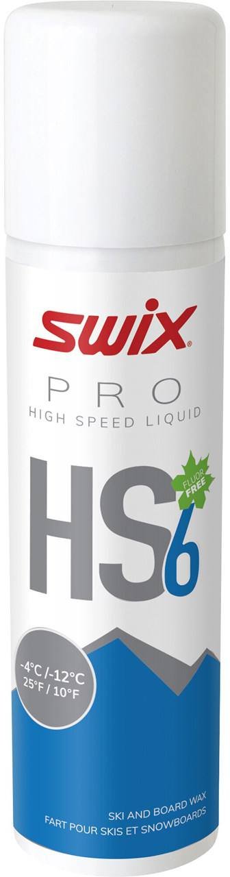 Swix HS6 Liquid Blue -4°C/-12°C 125ml