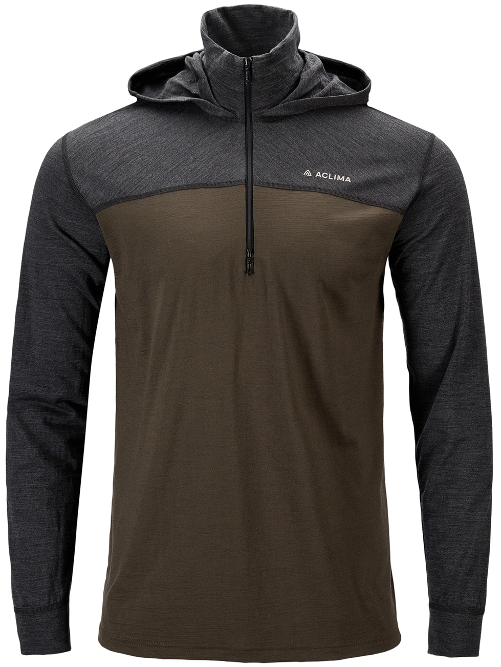 Aclima Lightwool Hoodie M's tarmac/marengo XL