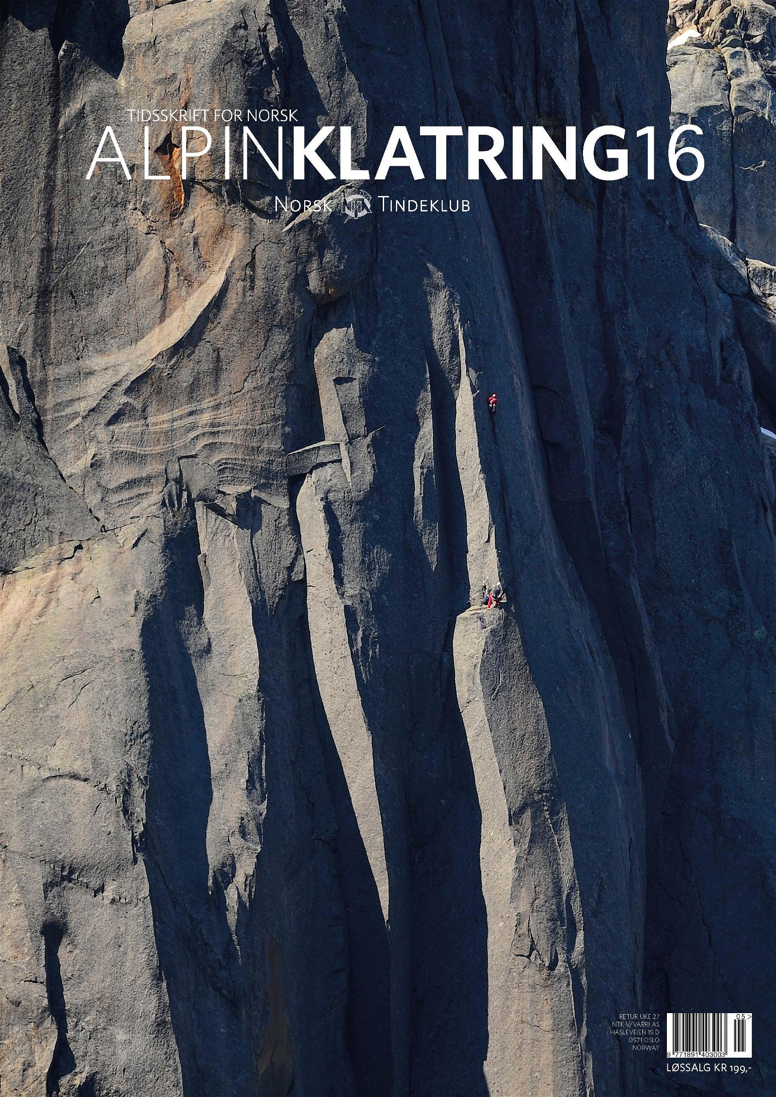 Tidsskrift for Norsk Alpinklatring 2016