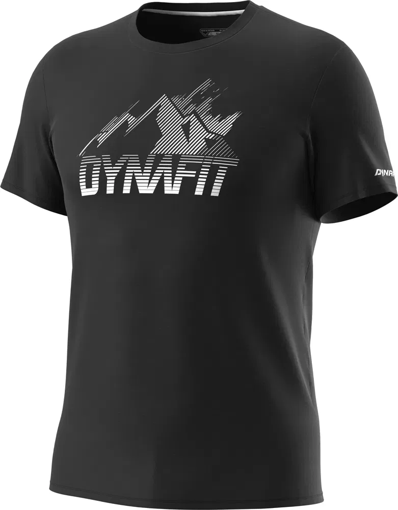 Dynafit Transalper Graphic Shirt M's black out XXL