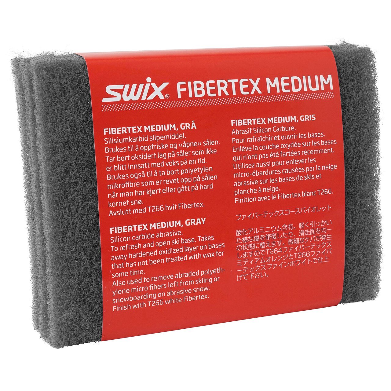 Swix Fibertex Grey Medium