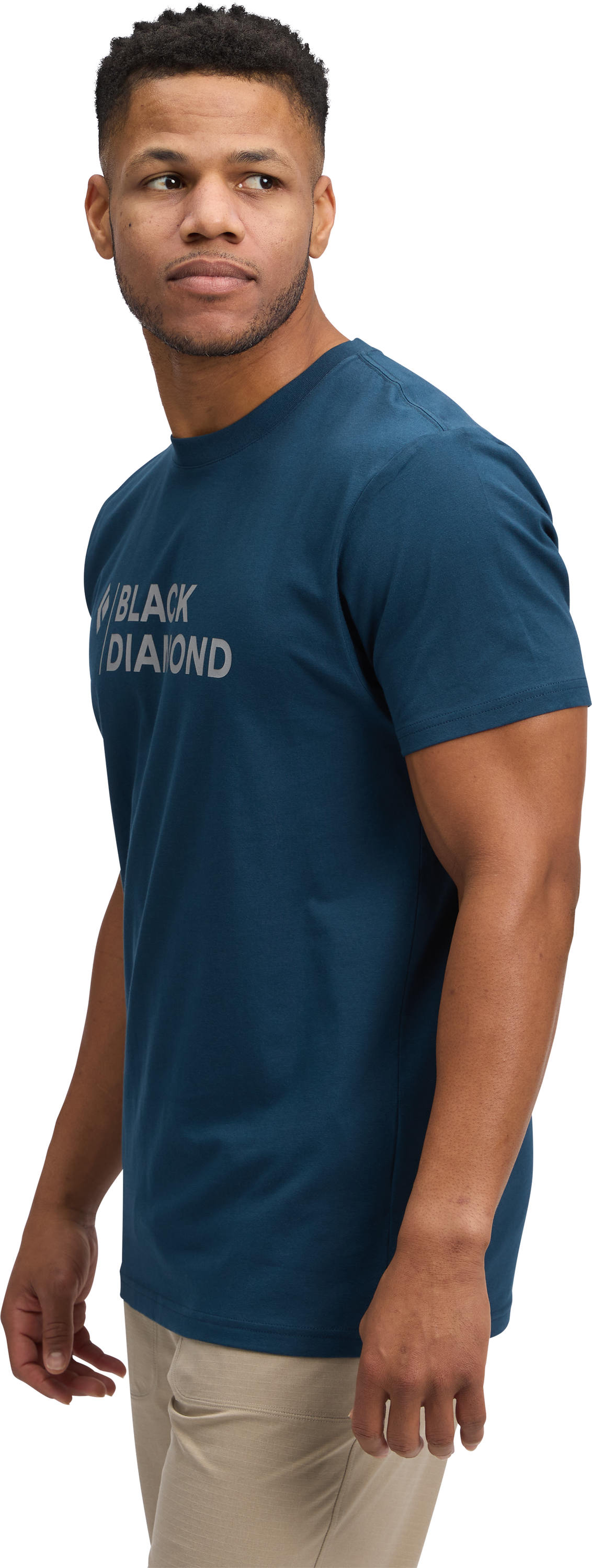 Black Diamond Mini Stacked SS Tee M's