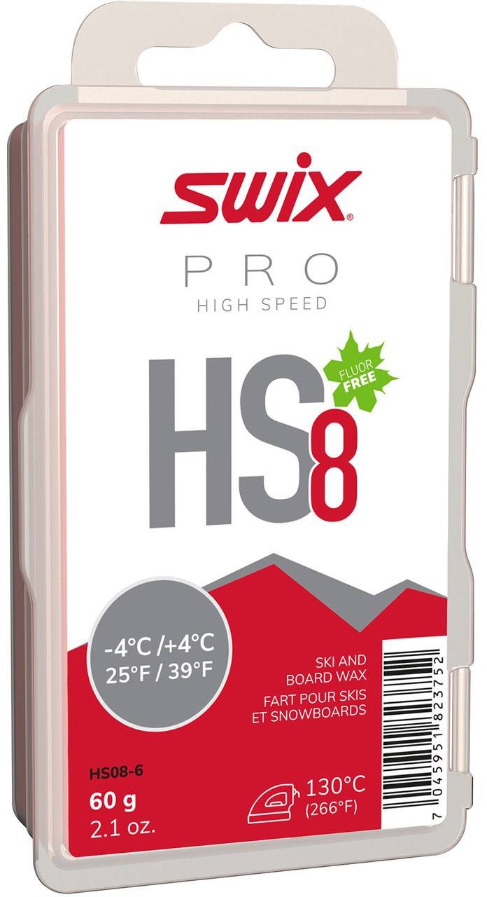 Swix HS8 Red -4°C/+4°C 60g