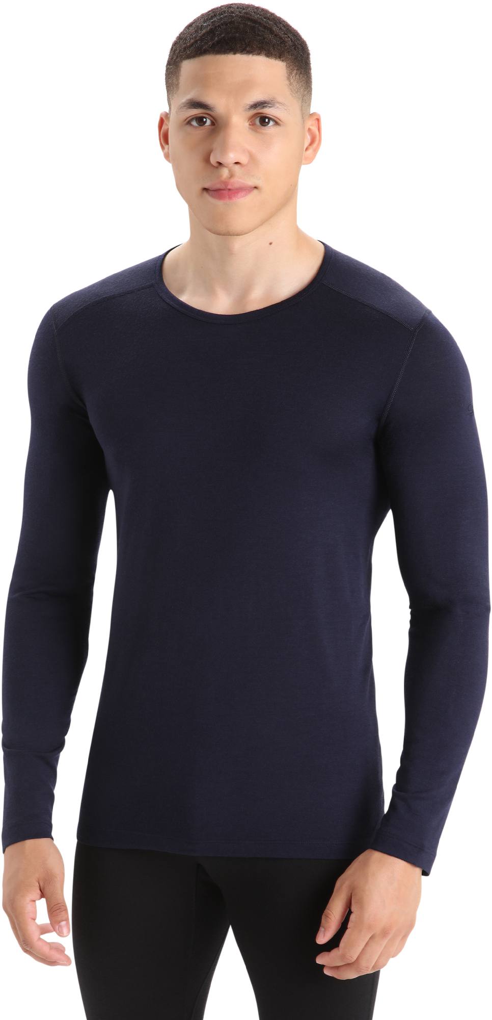 Icebreaker 200 Oasis LS Crewe  M's midnight navy L