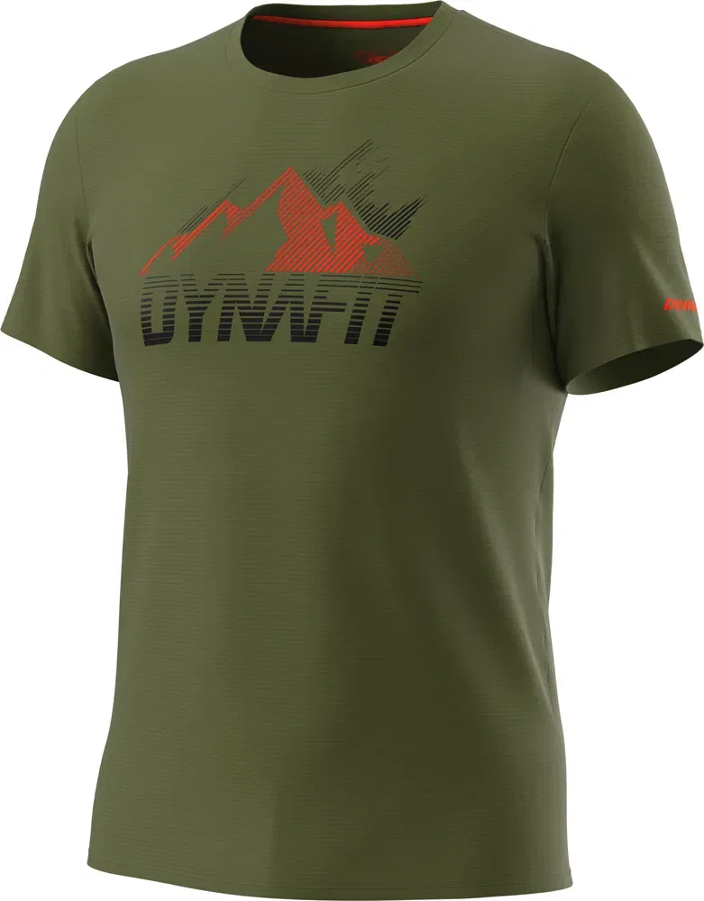 Dynafit Transalper Graphic Shirt M's winter moss XXL