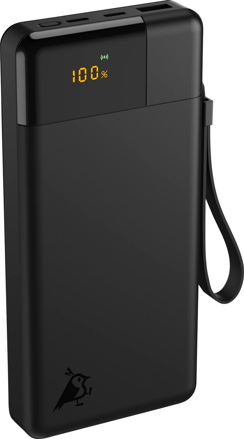 Aqiila Aqiila Powerbird B20+B Powerbank 20000mAh 65W Black 406021 Tilsvarer: N/A