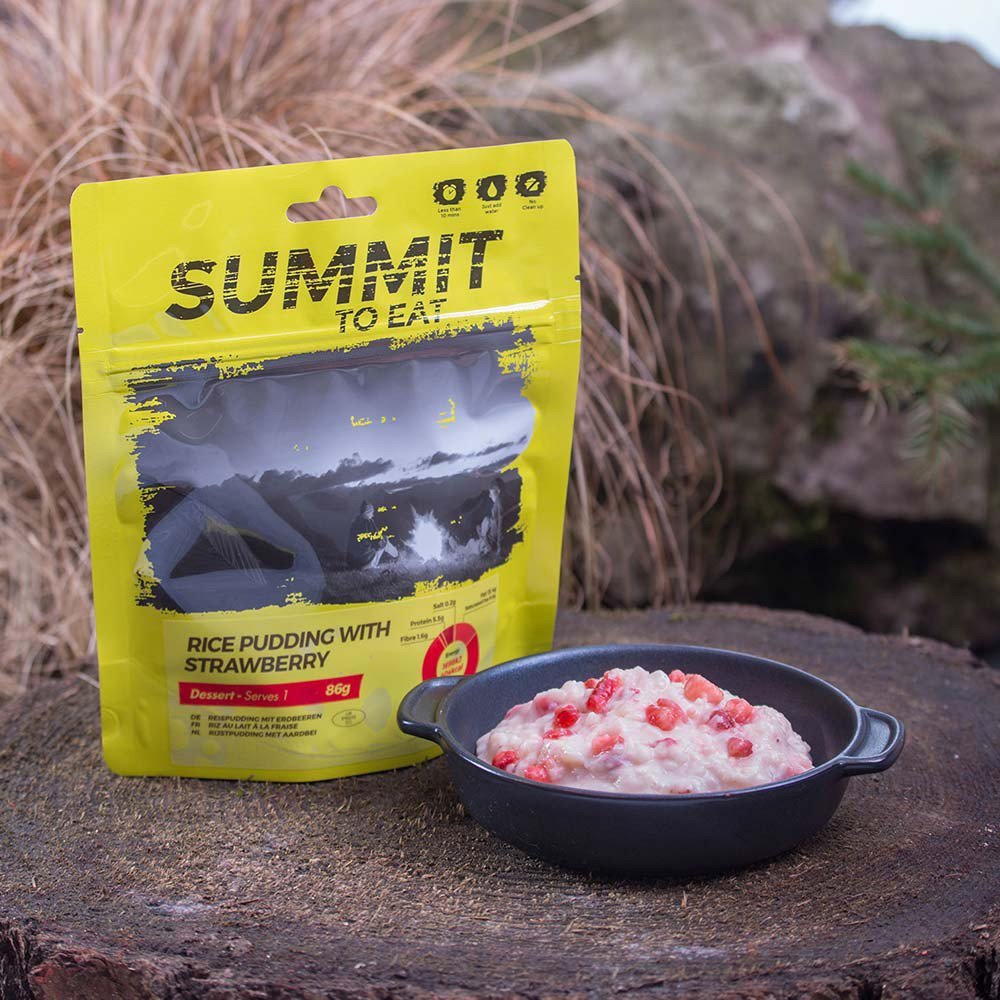 Bilde av Summit To Eat Rice Puddingwith Strawberry