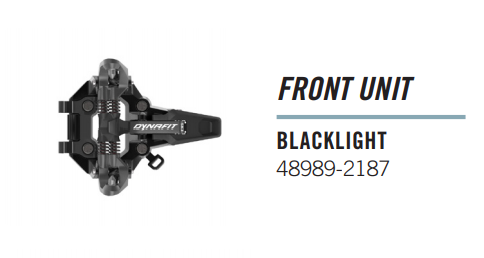 Dynafit Front Unit Blacklight