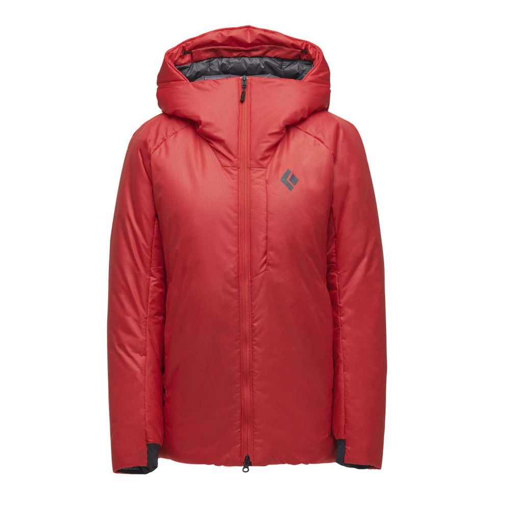 Black Diamond Belay Parka W's coral red M