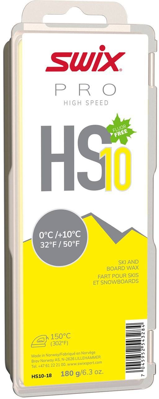 Swix HS10 Yellow +0°C/+10°C 180g