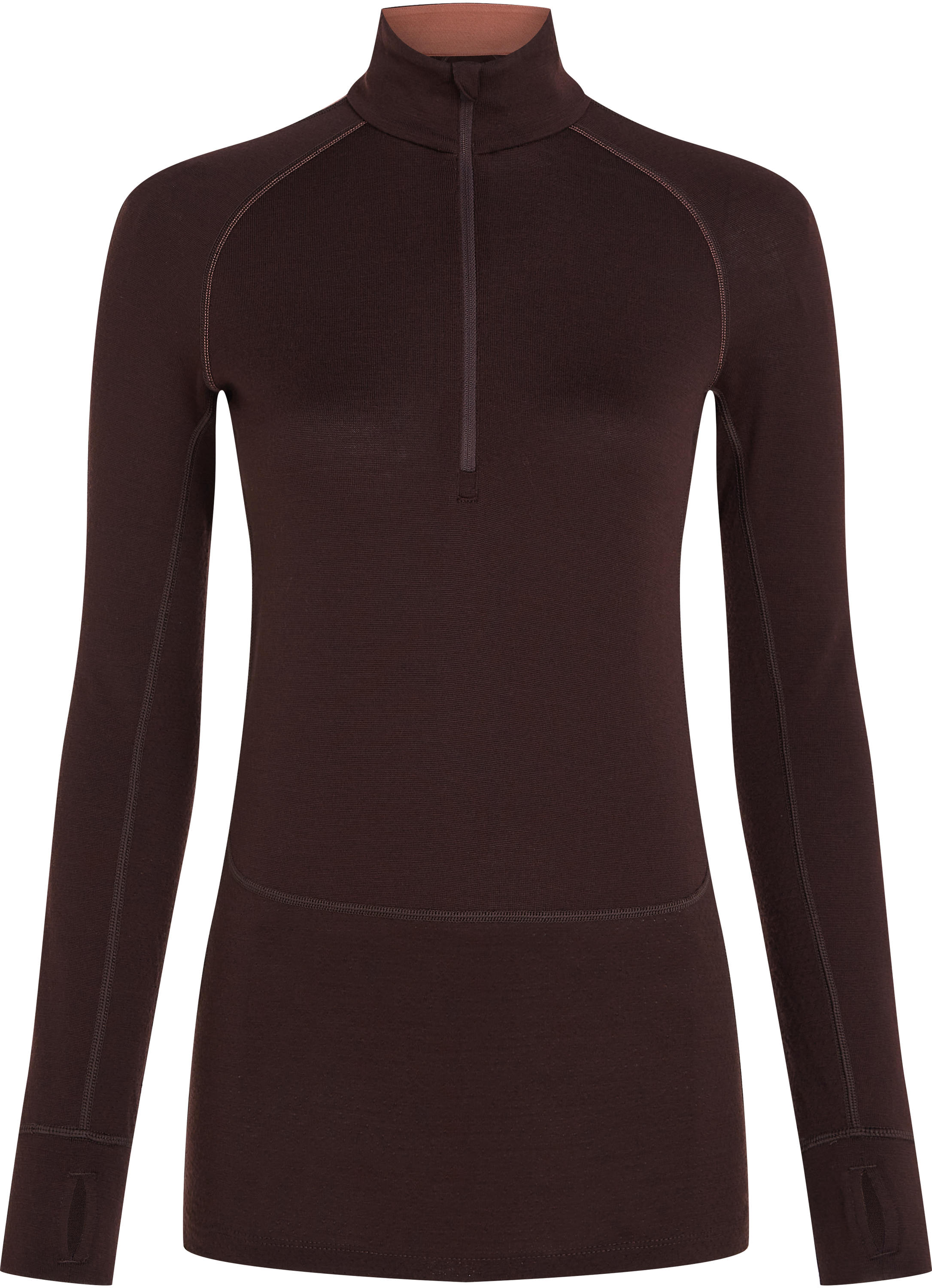 Icebreaker ZoneKnit 260 LS Half Zip W's bitt/cedawod/cb S