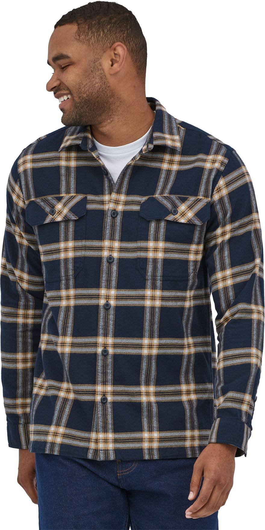 Patagonia LS Org Cotton MW Fjord Flannel