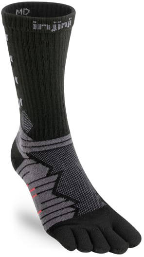 Injinji Ultra Run Crew obsidian L
