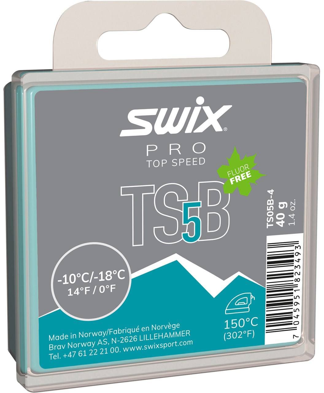 Swix TS5 Black -10 °C/-18°C 40g