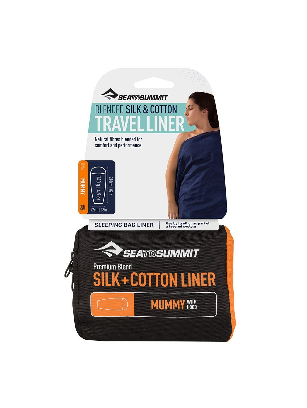 Sea To Summit Silk + Cotton liner