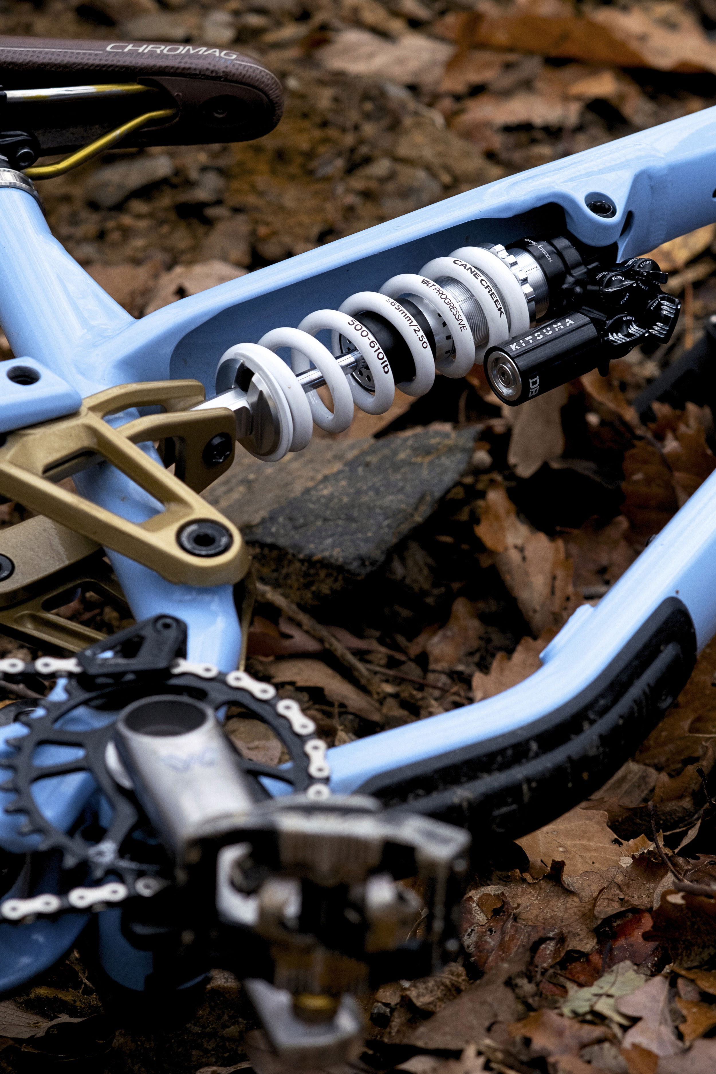 Cane Creek Kitsuma Silver Coil Trunnion