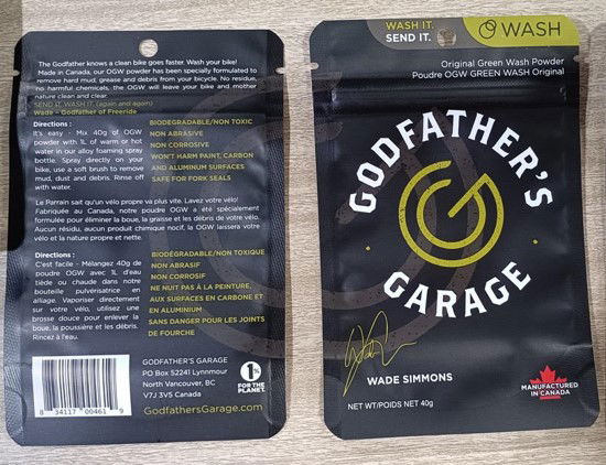 Godfathers Garage Original Green Wash